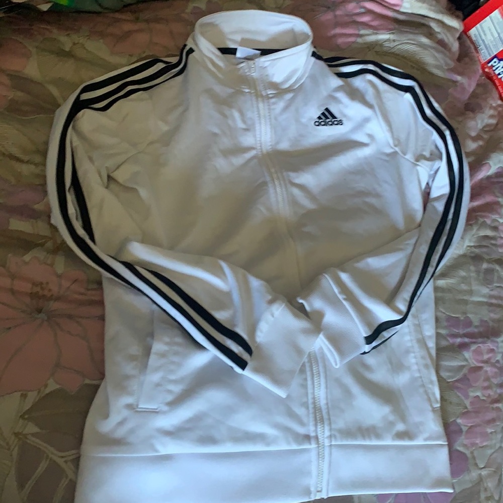 Adidas zip up sweater , XL (18/20) good fit